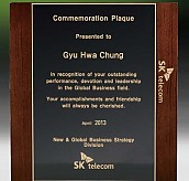 메탈포토·레이저 & CNC조각 상패  [JW271-06]