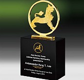 메탈포토·레이저 & CNC조각 상패  [JW271-09]