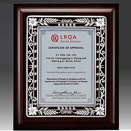 금속 짤프 상패  [JW240-06]