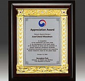 금속 짤프 상패  [JW241-01]