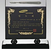 나무 수지 상패  [JW227-06]