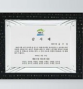 골드 진주펄 이태리 금 상패  [JW210-07]