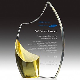 펄 크리스탈 상패  [JW065-07]