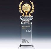 크리스탈 금속 트로피  [JW344-04]