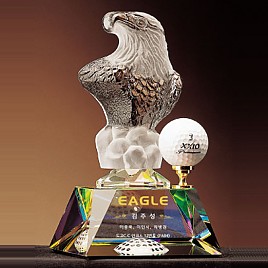 원목 금속 수공예 트로피  [JW352-11]