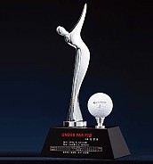 크리스탈 금속 트로피  [JW352-04]