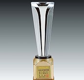 크리스탈 금속 트로피  [JW366-01]