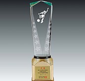 크리스탈 금속 트로피  [JW366-09]