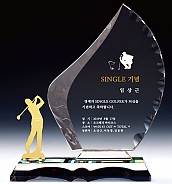 크리스탈 금속 트로피  [JW344-01]