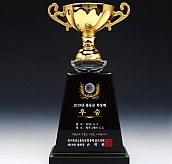 크리스탈 금속 트로피  [JW345-01]