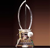 크리스탈 트로피  [JW351-14]