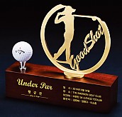 원목 금속 수공예 트로피  [JW429-06]