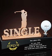 크리스탈 금속 수공예 트로피  [JW429-07]