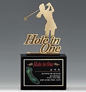 크리스탈 & 금속CNC조각 트로피  [JW427-05]