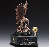 주석 골프 천연옥 트로피  [JW395-01]