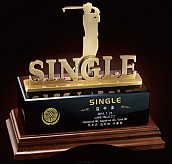 크리스탈 금속 수공예 트로피  [JW428-06]