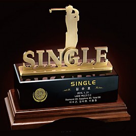 크리스탈 금속 수공예 트로피  [JW428-06]