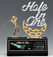 크리스탈 & 금속CNC조각 트로피  [JW422-01]