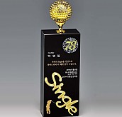 크리스탈 & 금속CNC조각 트로피  [JW422-03]
