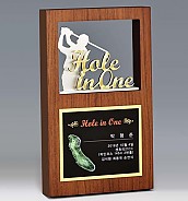 크리스탈 & 금속CNC조각 트로피  [JW423-02]