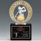크리스탈 & 금속CNC조각 트로피  [JW423-04]