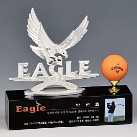 크리스탈 & 금속CNC조각 트로피  [JW424-04]