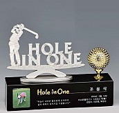 크리스탈 & 금속CNC조각 트로피  [JW425-04]