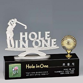 크리스탈 & 금속CNC조각 트로피  [JW425-04]