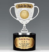 크리스탈 & 금속CNC조각 트로피  [JW427-04]